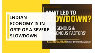 Domestic factors behind slowdown in Indian economy; Here are the details