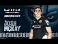 Malcolm Group Leadership Award | Josh Mckay