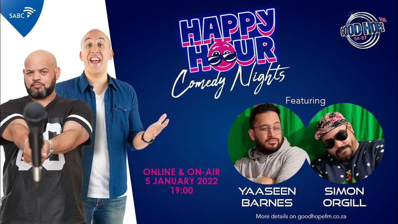 Simon Orgill & Yaaseen Barnes | Happy Hour Comedy Nights