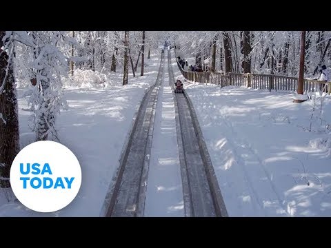 Wintry wonderland provides beautiful view  | USA TODAY