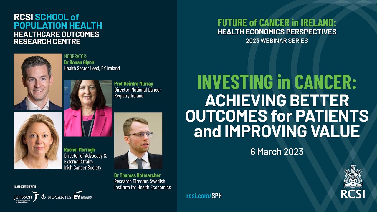 Investing in Cancer: Achieving Better Outcomes for Patients and Improving Value webinar