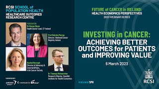 Investing in Cancer: Achieving Better Outcomes for Patients and Improving Value webinar Wealth