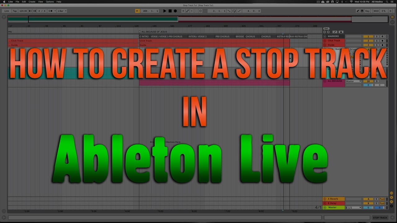 How To Create A Stop Track In Ableton ENGLISH YouTube