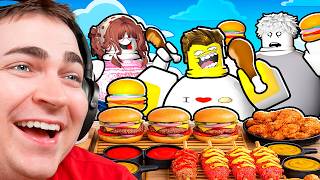 Roblox Family Mukbang..