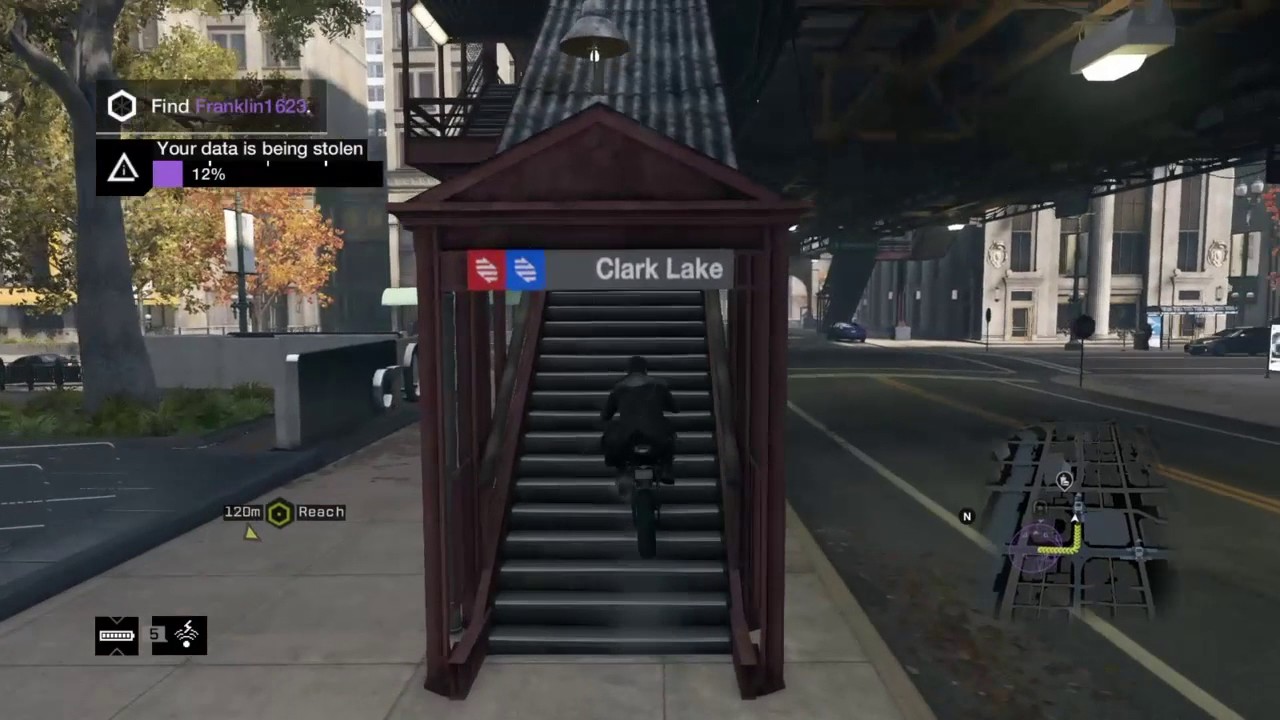 Watch_Dogs: Blind shot hacking defense