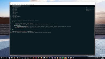 MTA Tutorial: Creating the script of 