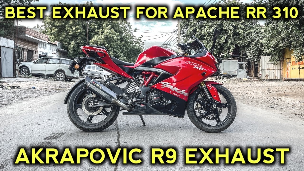 BEST EXHAUST FOR APACHE RR 310 | AKRAPOVIC R9 