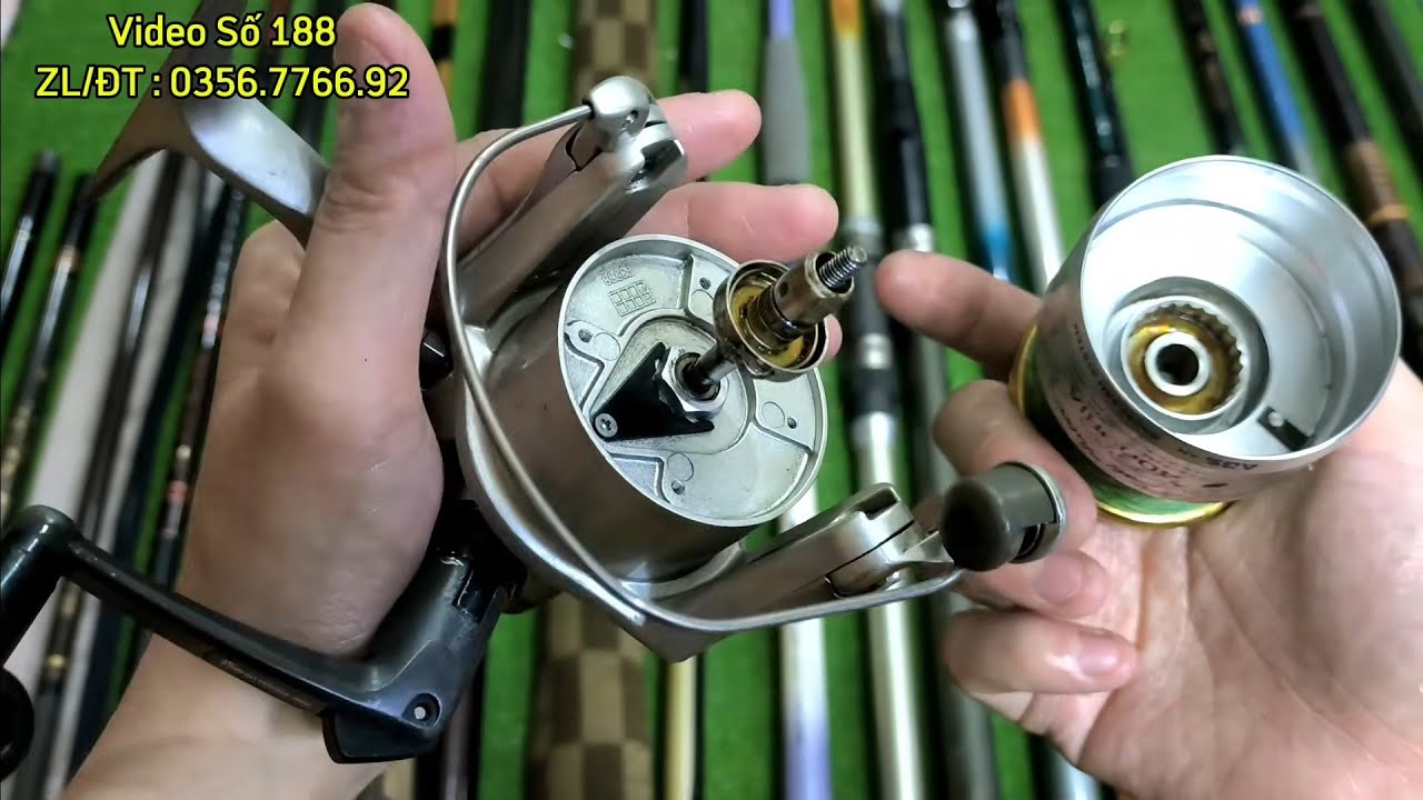 Máy Câu Daiwa Shimano - Video Số 188 : Lô Cần Tay Và Câu Máy Nội Địa Nhật - Hàng Bãi Nhật