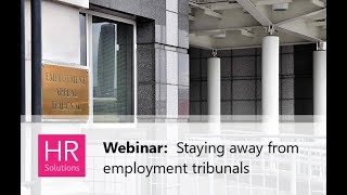 Staying away from employment tribunals