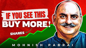 "Hoe ik weet wanneer ik meer aandelen moet toevoegen" - Mohnish Pabrai | Aandelen | Investeringen