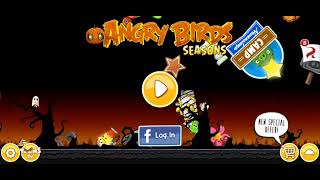 Angry Birds Season - ( Trick or Treat ) 2010 Theme