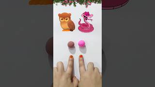 Satisfying Super Air Clay Color Mixing 🎨 Relaxing ASMR #clay #asmr #shorts #viral #colormixing