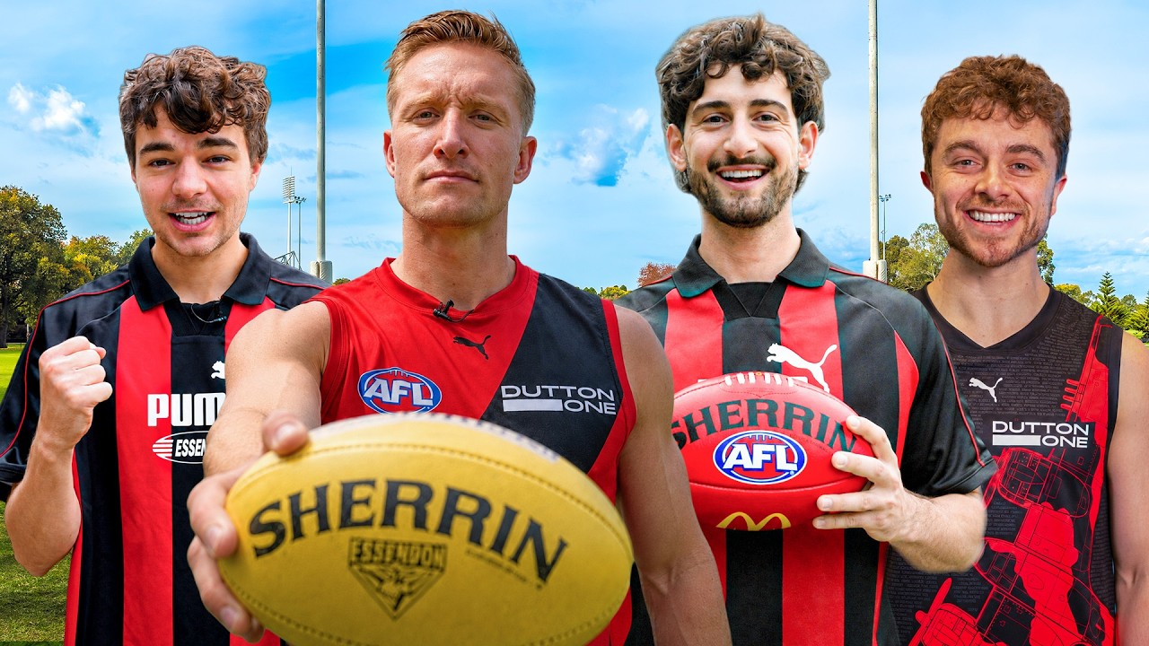 Youtubers Try AUSTRALIAN Football! (ft. ItalianBach, ArthurTV, ChrisMD)