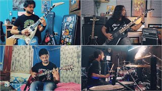 Against Evil - We Won't Stop (Drums, Bass and Guitar Playthrough)