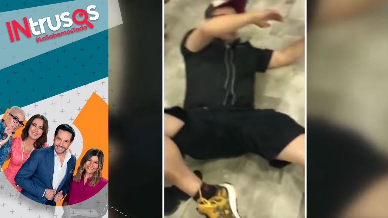 Captamos a Alberto Aguilera cáyendose de borracho | Intrusos
