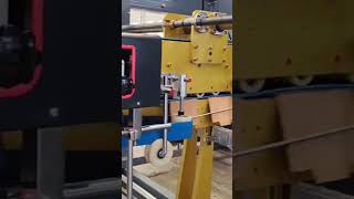 Folding gluing linkage line Professional inline FFG casemaker manufacturer#cartonmachine #inlineFFG