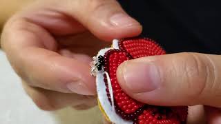 wrap around edging - beading tutorial