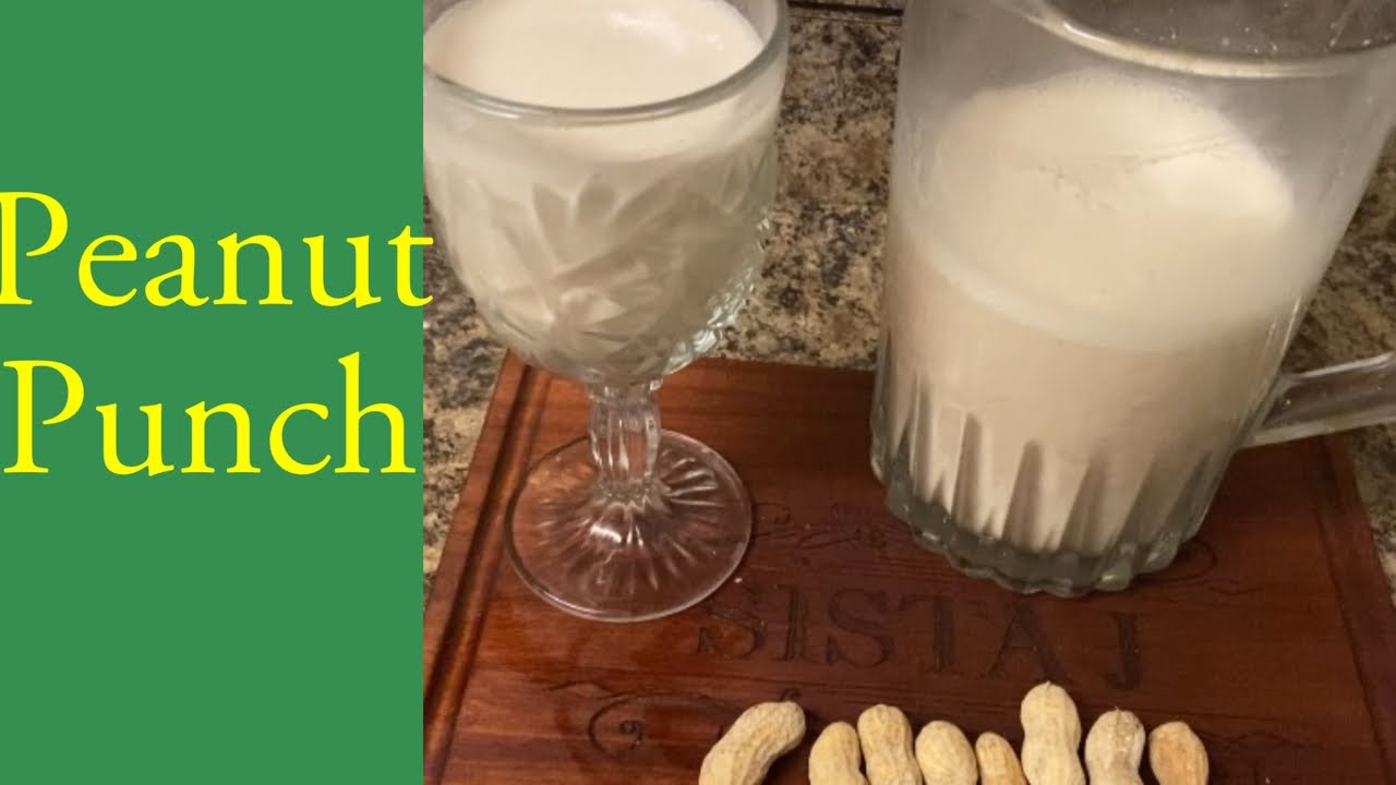 Healthy delicious Peanut punch/ Rich Protein drink/ How to make the best peanut punch