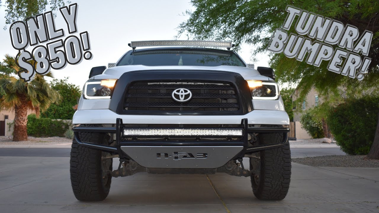 BEST and CHEAP Toyota Tundra Bumper! (N-Fab)