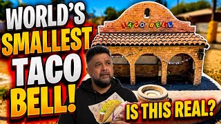 The World s Smallest Taco Bell Is This Real
