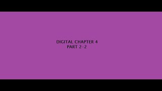 Digital Logic Design Chapter 4 part 2-2