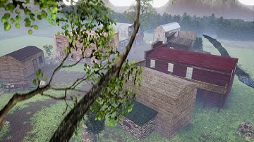 Wild West - Scene design for a 3D video game in Unreal Engine