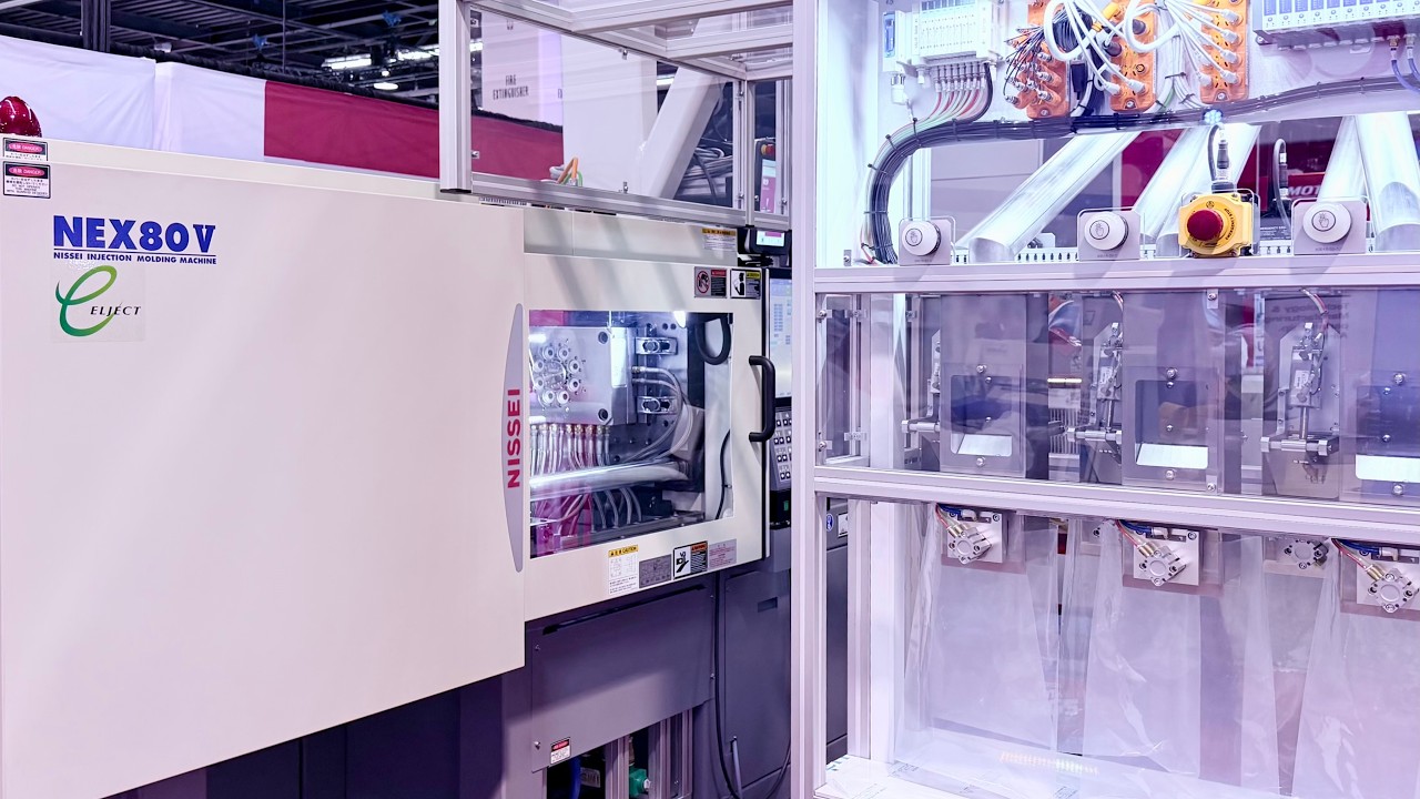 NISSEI’s Demo at MD&M West 2026: a Turnkey Solution for Automation Cell (Molding Syringe Barrels)