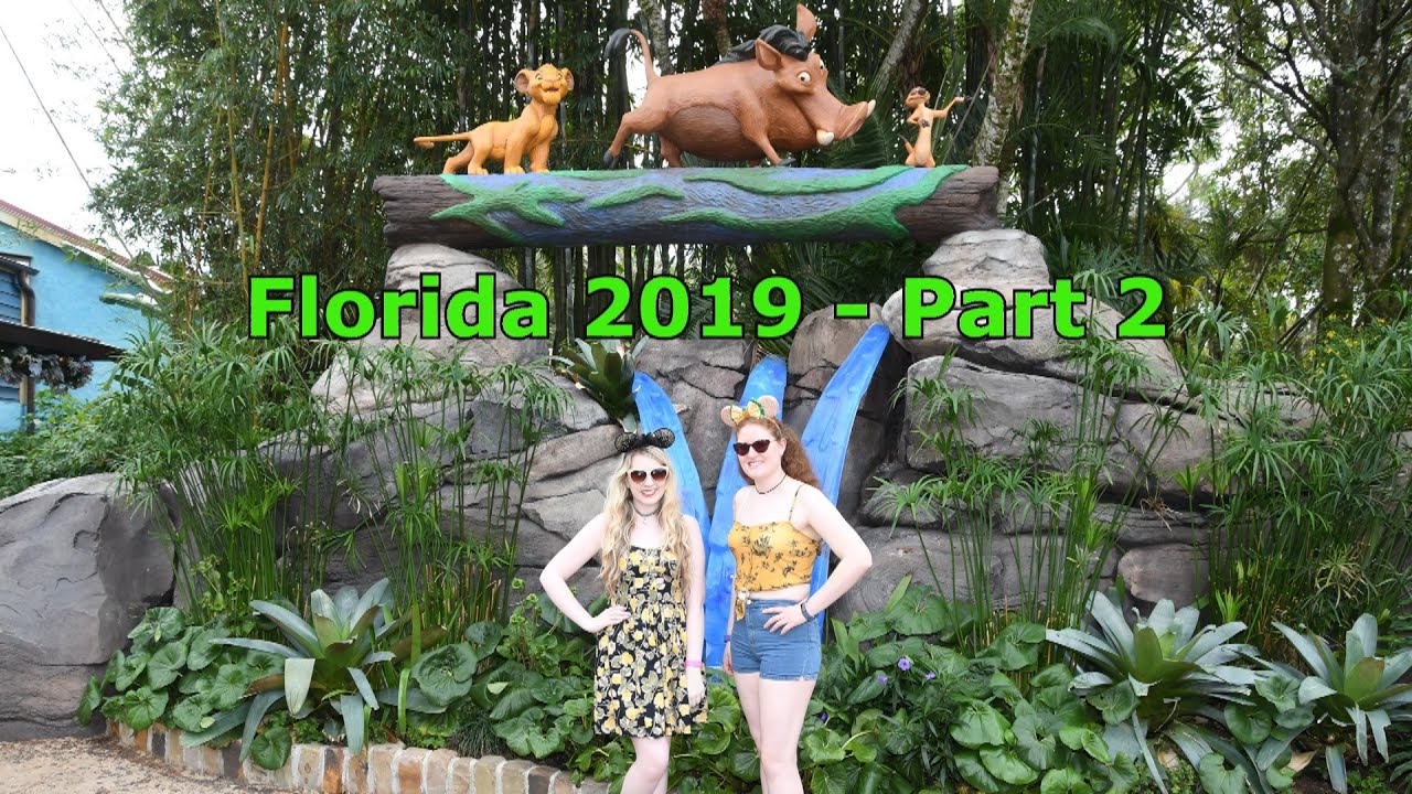 Florida 2019 Part 2 Animal Kingdom & Disney Springs YouTube