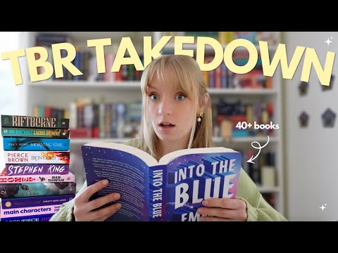 Reading every book on my 40+ tbr! *what a whirlwind*