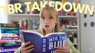 Reading every book on my 40  tbr! *what a whirlwind*