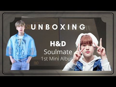 ✨ unboxing H&D 1st Mini Album 'SOULMATE' (Soul & Mate Vers.) ✨