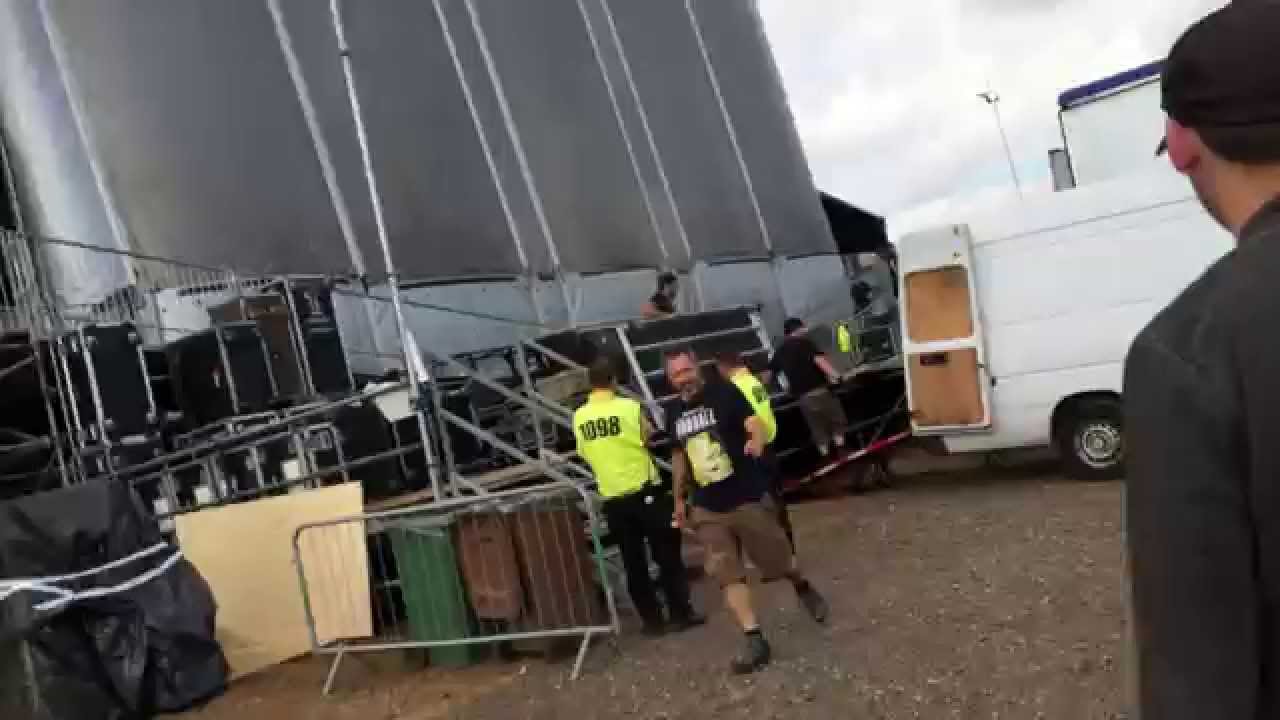 Backstage @ Download Festival (Bring Me The Horizon)