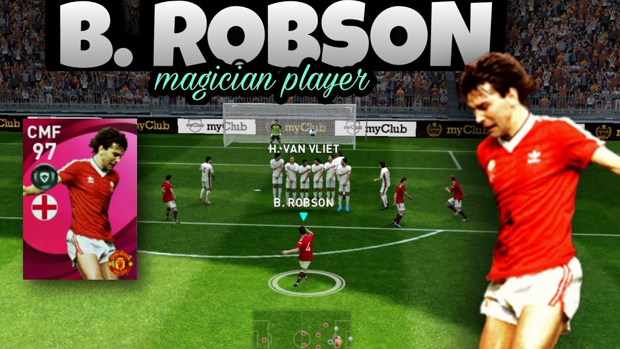 review iconic B. ROBSON gameplay | PES MOBILE | Niyaj Gaming