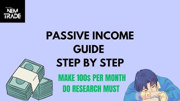 How To Earn Passive Income Guide Step By Step