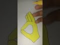 Drawing good emoji 👌 ll Shorts ll drawing ll please support ll #drawing ll #emoji ll
