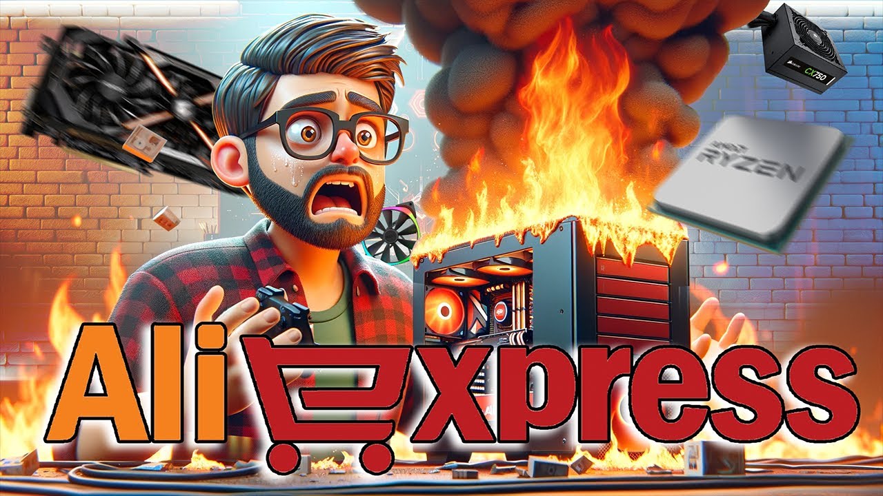 MONTER UN PC ALIEXPRESS AVEC DES COMPOSANTS CHINOIS, j'ai eu des