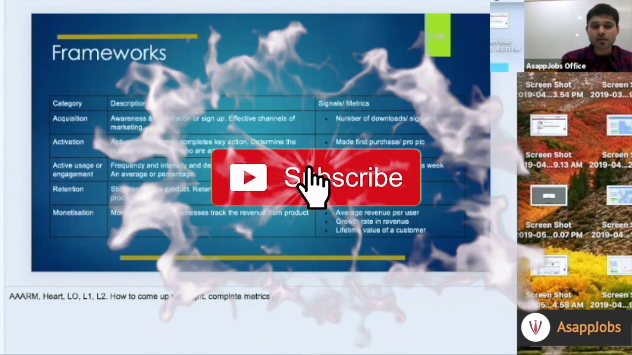 product metrics frameworks