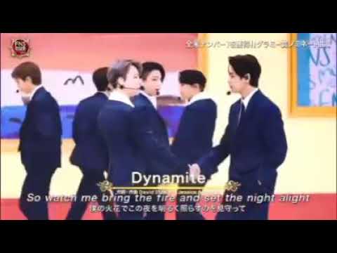 BTS (방탄 소년단 'Dynamite' @FNS MUSIC FESTIVAL