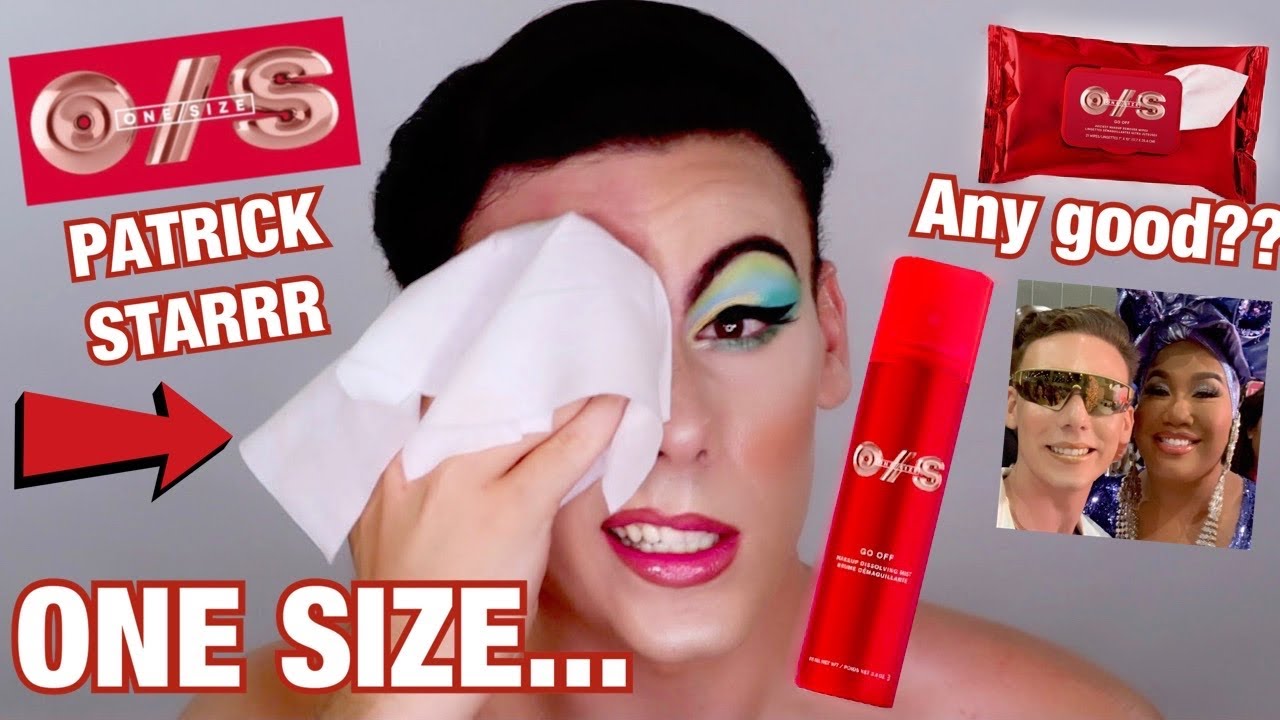 PATRICK STARRR ONE SIZE MAKEUP REMOVER REVIEW | Michael David