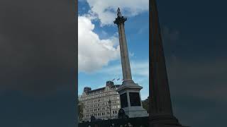 The evening before the Coronation in Trafalgar Square