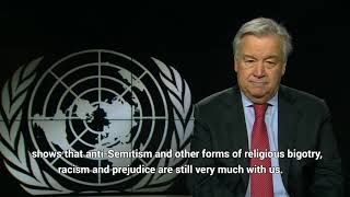 UN Secretary-General's Address on occasion of the Holocaust Remembrance Day 2020