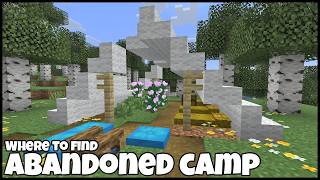 Where To Find ABANDONED CAMP In MINECRAFT