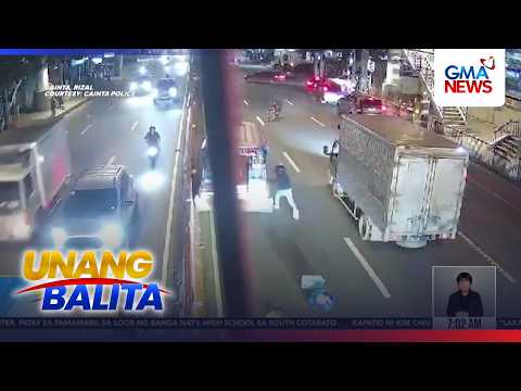 Huli-cam - Motorsiklo, nasalpok ng pampasaherong jeep | Unang Hirit