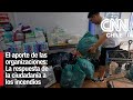 El aporte de las organizaciones: La respuesta de la ciudadanía a los incendios | Pares Impares