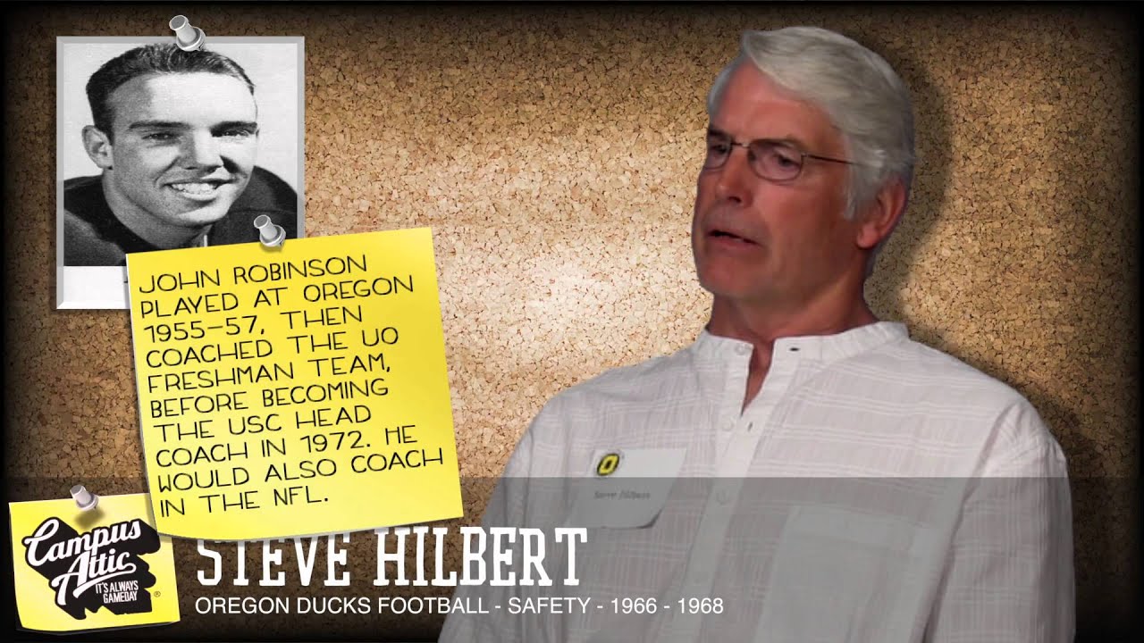 Steve Hilbert interview 1960s Oregon Safety Promising Career Cut Short