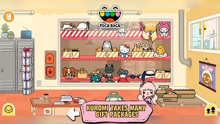 KUROMI TAKES MANY GIFT PACKAGES 🥳⁉️ TOCA BOCA