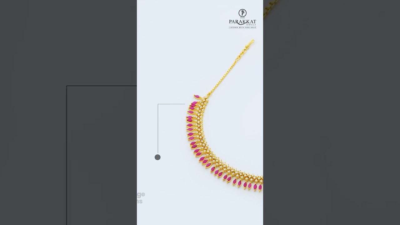 Pure Gold Layered Jewellery Collections || Parakkat Jewels