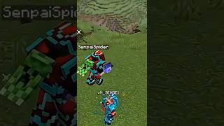 Senpai Big Brain 🧠 💀 | @SenpaiSpider | #minecraft #senpaispider #editSenpai Spider Face Reveal 😍