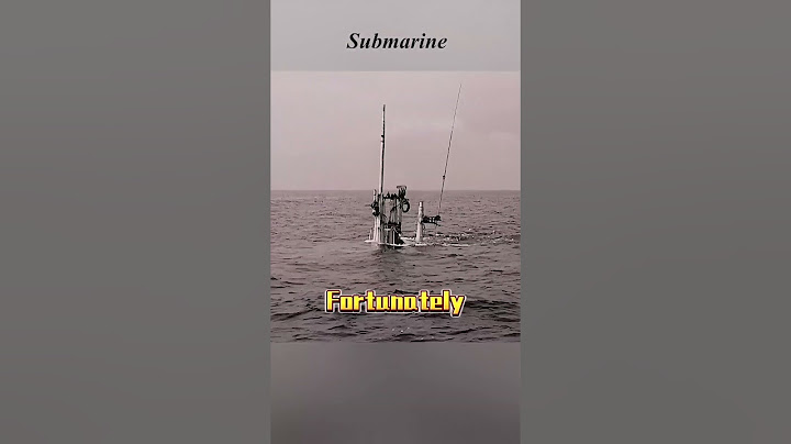 This submarine is going out to sea for the first time. #war #futurelink