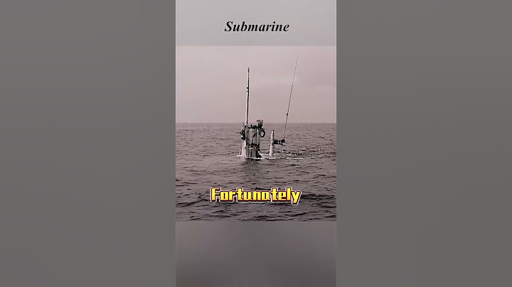 This submarine is going out to sea for the first time. #war #futurelink
